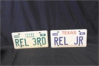 Texas Personalized License Plates