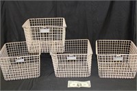 Wire Locker Room Baskets - Great Storage & Display