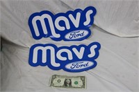 2 Dallas Mavericks / Ford Magnets