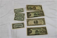 WW2 Japanese Occupation Currency Notes