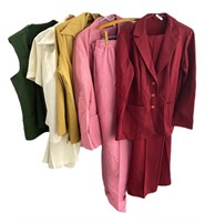 Vintage Polyester Ladies Suits