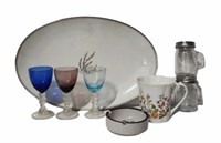 Glass and Ceramic Serving Pieces