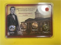 2009 Ultimate Lincoln anniversary cents