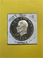 1978-S Proof Eisenhower dollar