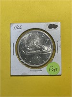1966 Canada Silver dollar