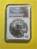 2021-S Silver Eagle NGC MS 69