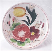 Handpainted Floral Serving Bowl