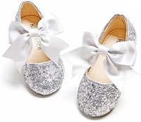 Girls Flat Mary Jane Shoes Slip-on-15.2 CM