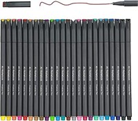 Fineliner Color Pens Set, 23 Pack