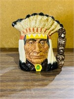 Royal Doulton - North American Indian -  7" jug