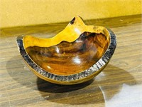 hand crafted wood bowl
