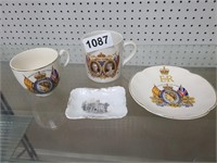 Vintage Queen Elizabeth Cups & Saucers