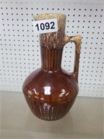 Vintage MonMooth Maple Leaf Pottery Brown