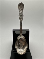 ARTHUR EVERTS STERLING SILVER SPOON