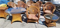 GORGEOUS LOT OUTDOOR FURNITURE