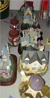 OldEngland Cottage house figurines
