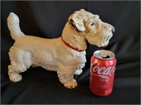 Rare Sealyham/ Hubley large cast iron Terrier