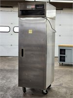 Unmarked Single Solid Door Refrigerator