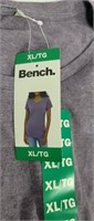 $14-Ladies XL mauve Bench ruched tee