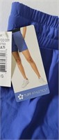 $15-Ladies Lg blue Tuff Athletics shorts