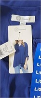 $24-Ladies Lg blue top