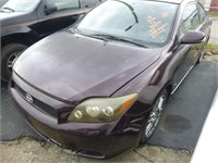 2008 TOYOTA SCION TC NO RUN