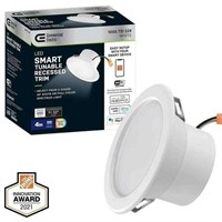 Commercial Electric 4 in. Smart Hubspace LED
