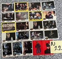 403 - LOT OF BATMAN COLLECTOR CARDS (N22)