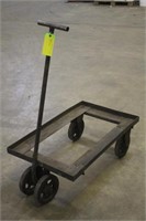 Steel Shop Cart W/ Handle
