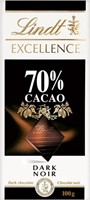 (5) "As Is" Lindt Excellence 70% Cacao Dark