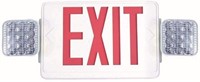 Commercial Electric LED White Exit Sign