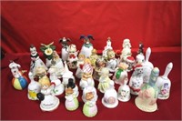 Porcelain Bell Collection Approx. 34pc lot