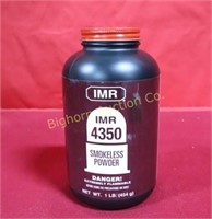 IMR 4350 Smokeless Powder 1lb Factory Sealed
