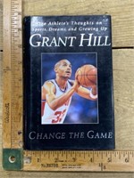 Autographed Grant Hill Change The Game book