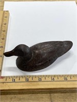 Carved duck 1985 Briley co.