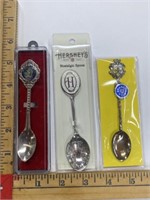 Hershey’s, Vatican, natural bridge Virginia spoon