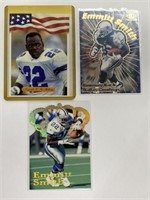 Emmitt Smith football card lot