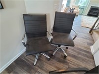 TWO (2) DESK CHAIRS
