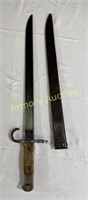 MILITARY BAYONET WITH SCABBARD