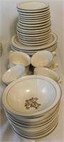 1980's complete 8 piece place setting Pfaltzgraff