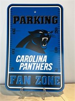 Plastic North Carolina panthers fan zone parking