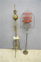 BANQUET LAMP & BIRD CAGE: