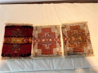 Vintage Pendleton wool rug samples