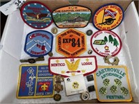 Bunch Of Boy Scout Patches