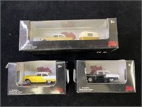 3 Malibu International 1:87 Model Collection Cars
