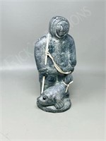 native art figurine - Seal Hunter
