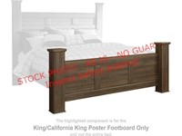 King poster Footboard ONLY B251-66