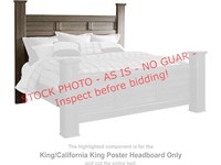 King poster Headboard ONLY B251-68