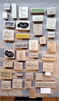 Crafting Stamps Words & Sayings