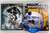 Resistance 2 Reflex MX Vs Atv & MLB 14 The ShowPS3
